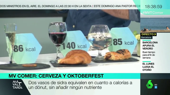 De forma puntual es saludable, las 'sin' no contienen alcohol, tienen menos calorías que la bollería industrial... desmontamos los mitos de las bebidas alcohólicas