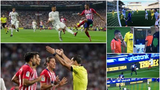 Las imágenes de la polémica de la jornada Las imágenes de la polémica de la jornada