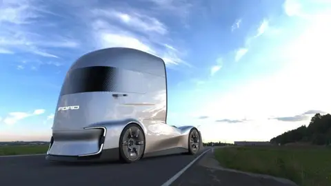 El Semi-Truck de Ford El fabricante estadounidense le presentó recientemente en Hannover