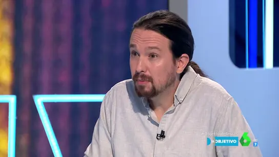 Pablo Iglesias, en El Objetivo Pablo Iglesias, en El Objetivo