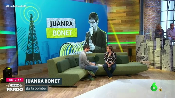 Juanra Bonet y Cristina Pardo