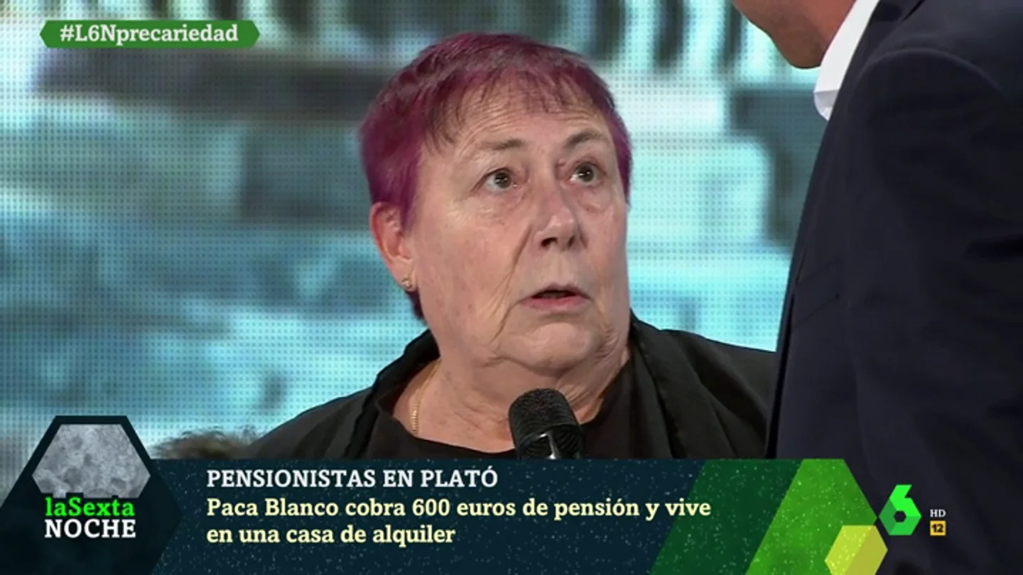 Paca Blanco, pensionista Paca Blanco, pensionista