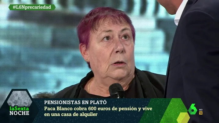 Paca Blanco, pensionista Paca Blanco, pensionista