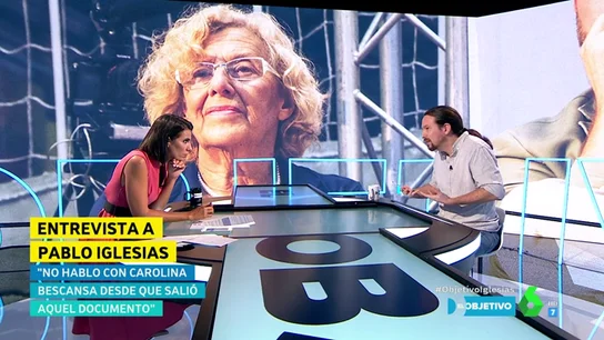 Pablo Iglesias en El Objetivo respondiendo a Ana Pastor Pablo Iglesias en El Objetivo respondiendo a Ana Pastor