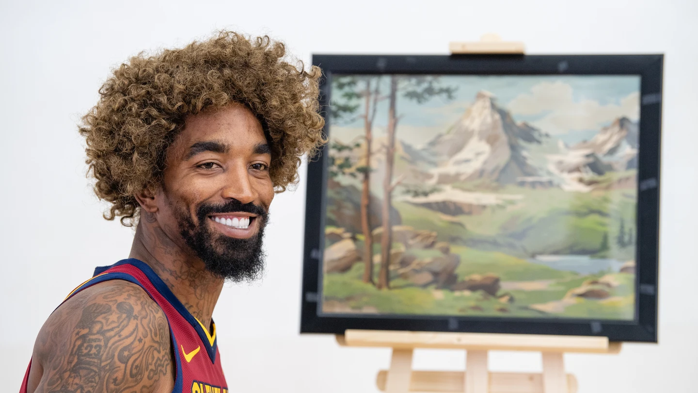 JR Smith, durante el 'Media Day' de los Cavaliers JR Smith, durante el 'Media Day' de los Cavaliers