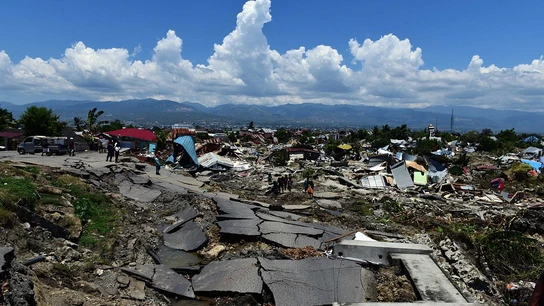 Imagen de Indonesia devastada tras el terremoto y el tsnami Imagen de Indonesia devastada tras el terremoto y el tsnami