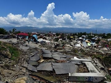 Imagen de Indonesia devastada tras el terremoto y el tsnami Imagen de Indonesia devastada tras el terremoto y el tsnami