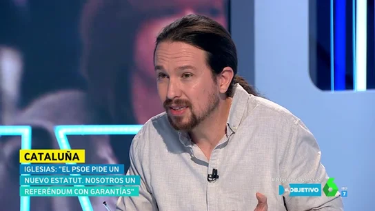 Pablo Iglesias, en El Objetivo Pablo Iglesias, en El Objetivo