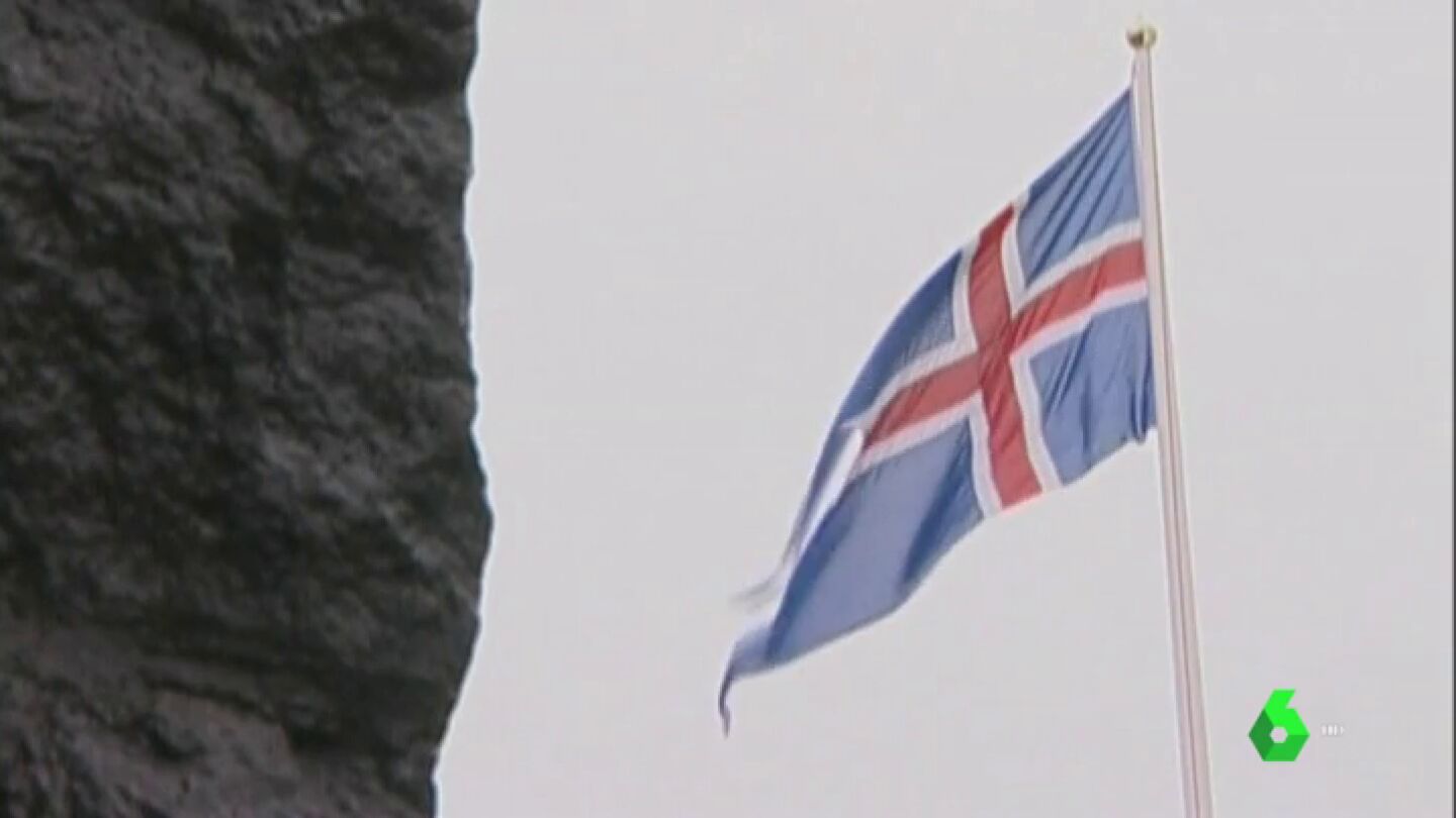 Bandera de Islandia