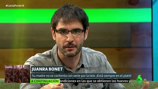 Juanra Bonet en Liarla Pardo Juanra Bonet en Liarla Pardo