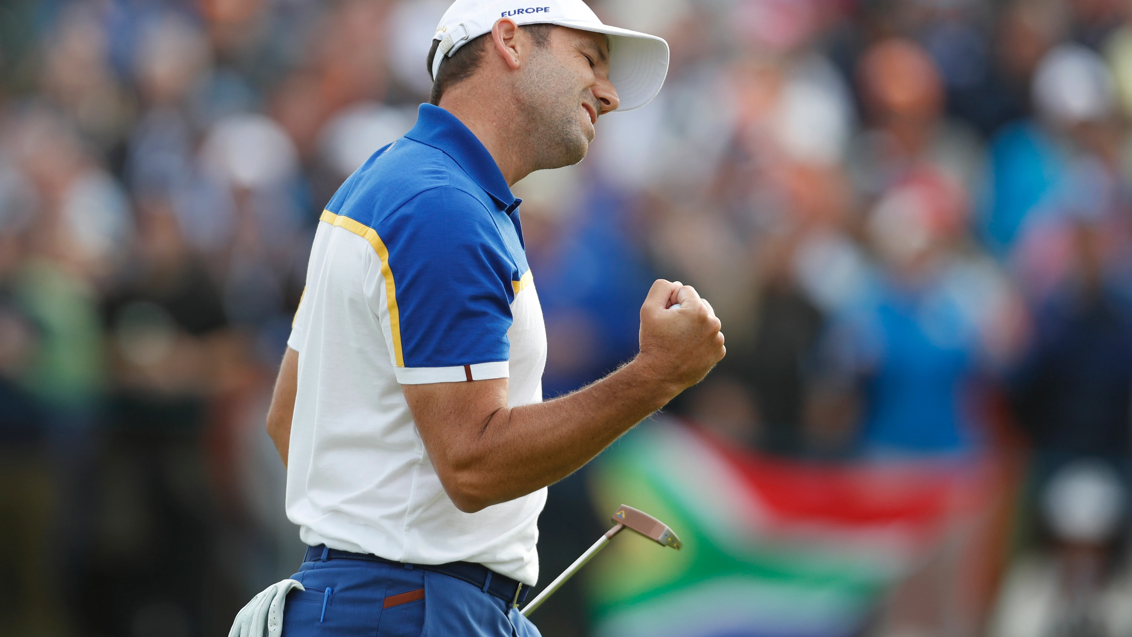 Sergio García, durante la Ryder Cup