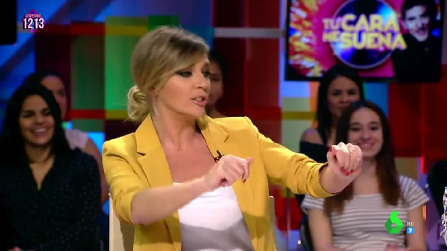 Anna Simon en Zapeando Anna Simon en Zapeando