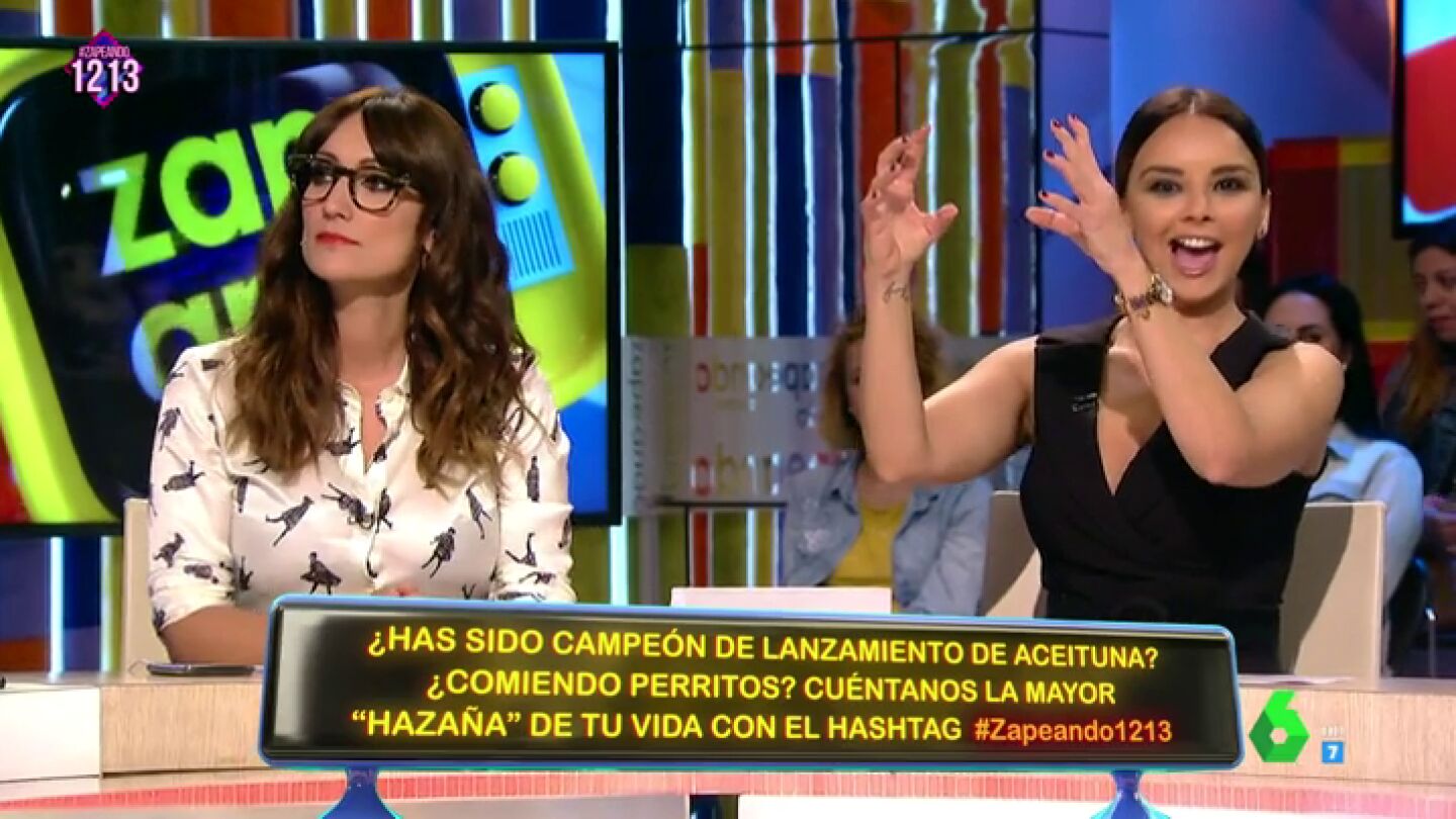 Ana Morgade y Chenoa en Zapeando