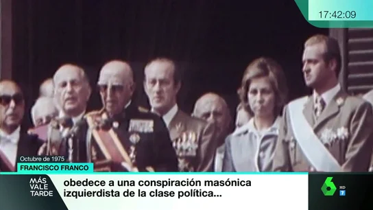 El último baño de masas de Franco se organizó un 1 de octubre: "Todo obedece a una conspiración masónica izquierdista" El último baño de masas de Franco se organizó un 1 de octubre: "Todo obedece a una conspiración masónica izquierdista"