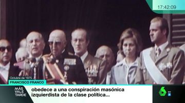 El último baño de masas de Franco se organizó un 1 de octubre: "Todo obedece a una conspiración masónica izquierdista"