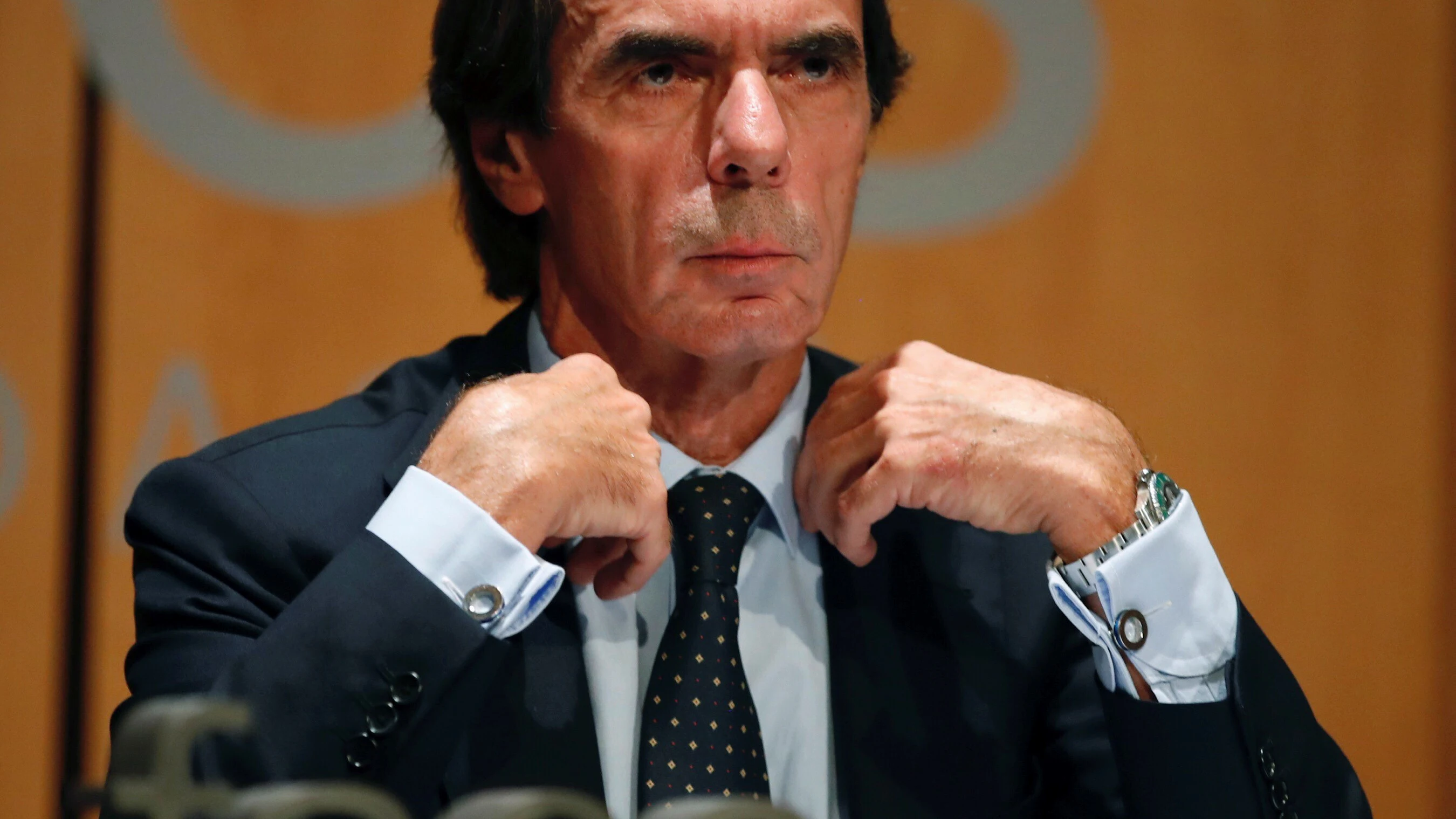 El expresidente del Gobierno, José María Aznar