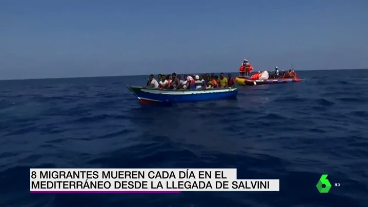 La política migratoria de Salvini dispara a 1.300 las muertes en el Mediterráneo: ocho migrantes han perdido la vida cada día en los últimos cuatro meses