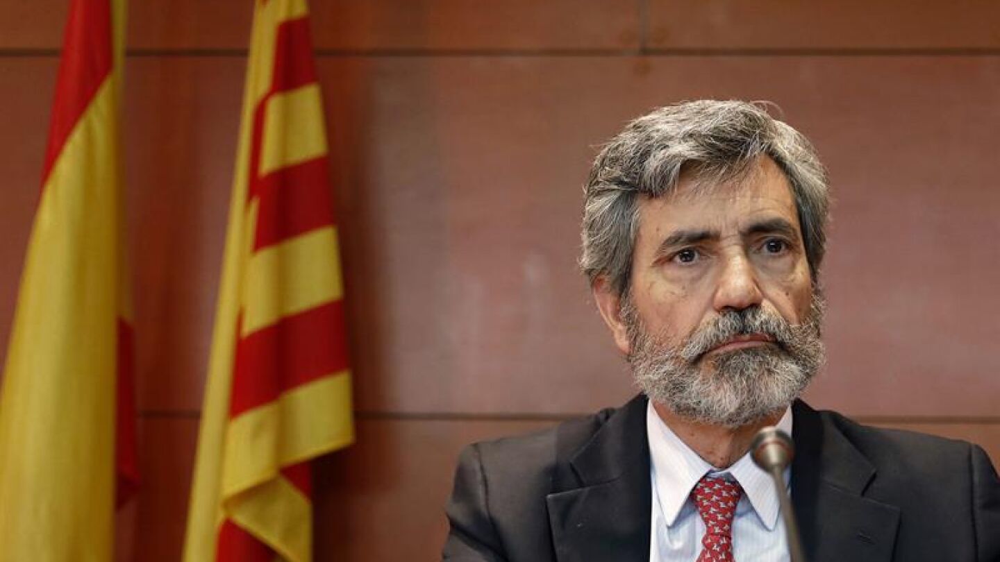 El presidente del CGPJ y del Tribunal Supremo, Carlos Lesmes