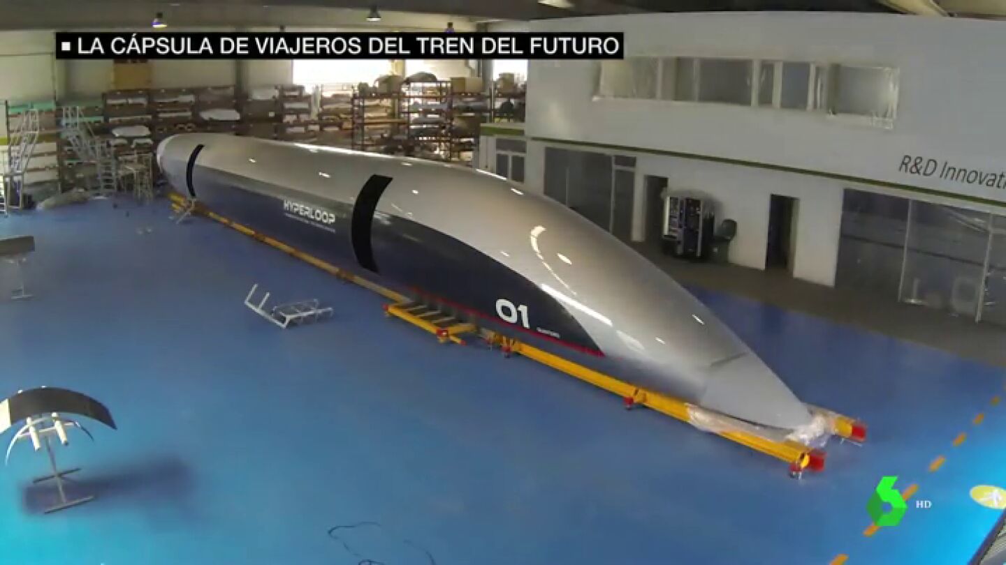 Cinco toneladas, 32 metros y preparada para alcanzar los 1.220 kil&oacute;metros por hora: as&iacute; es la c&aacute;psula en la que viajaremos en el futuro