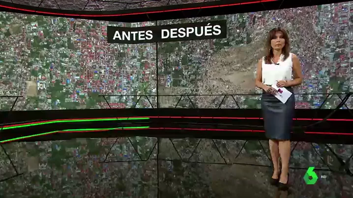 Barrios enteros sepultados por el lodo: las imágenes que muestran el horror tras el tsunami en Indonesia 