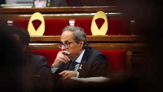 El presidente de la Generalitat, Quim Torra El presidente de la Generalitat, Quim Torra