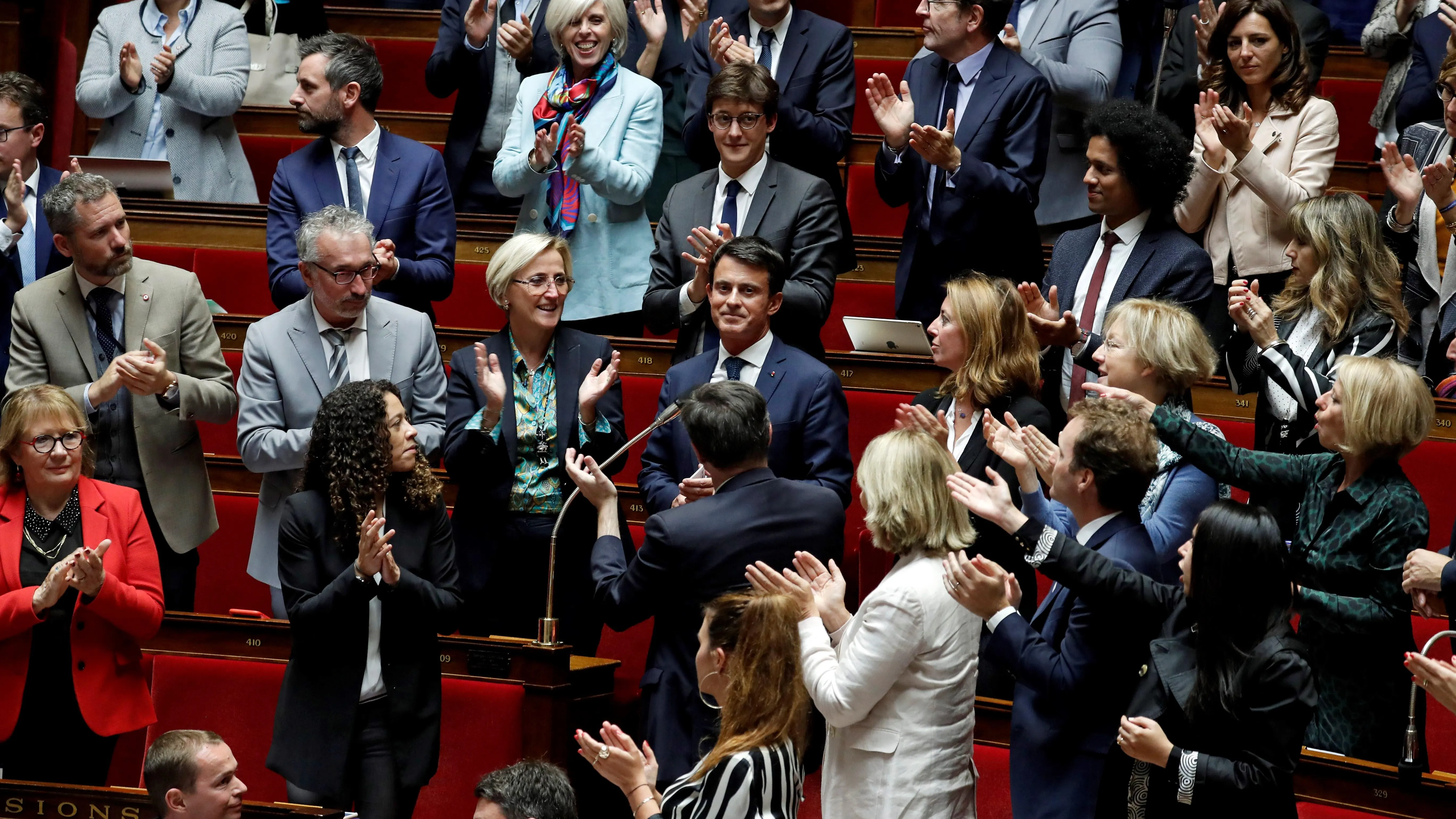 El ex primer ministro francés y candidato a la alcaldía de Barcelona Manuel Valls