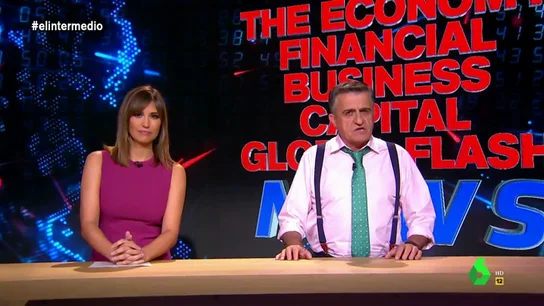 El Intermedio presenta 'The Economical Flash News': "Un espacio que parece creado por Ferran Adrià. El nombre es largo y el contenido, pequeño" El Intermedio presenta 'The Economical Flash News': "Un espacio que parece creado por Ferran Adrià. El nombre es largo y el contenido, pequeño"