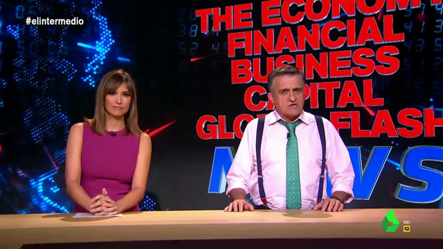 El Intermedio presenta 'The Economical Flash News': "Un espacio que parece creado por Ferran Adrià. El nombre es largo y el contenido, pequeño" El Intermedio presenta 'The Economical Flash News': "Un espacio que parece creado por Ferran Adrià. El nombre es largo y el contenido, pequeño"