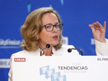 La ministra de Economía Nadia Calviño La ministra de Economía Nadia Calviño