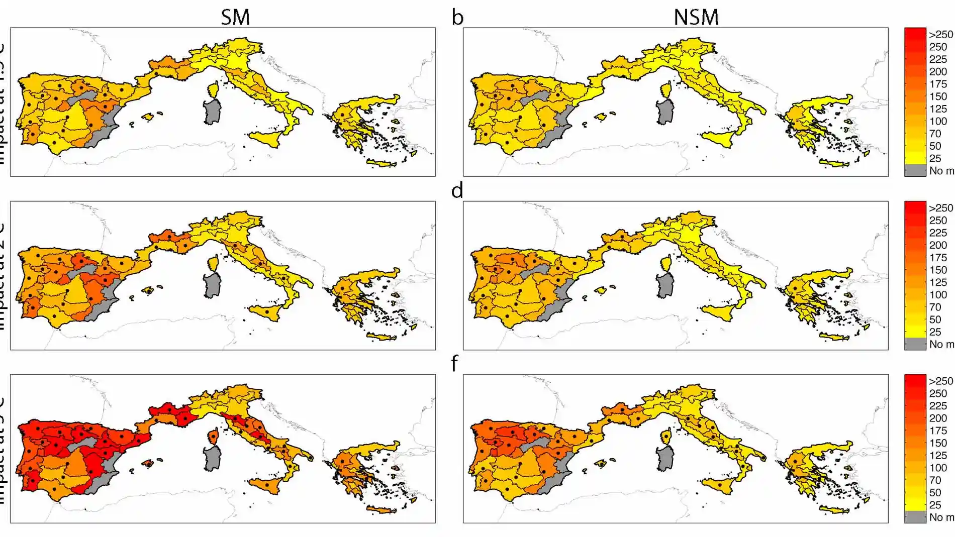 El cambio climatico aumenta el potencial devastador de los incendios en la Europa mediterranea