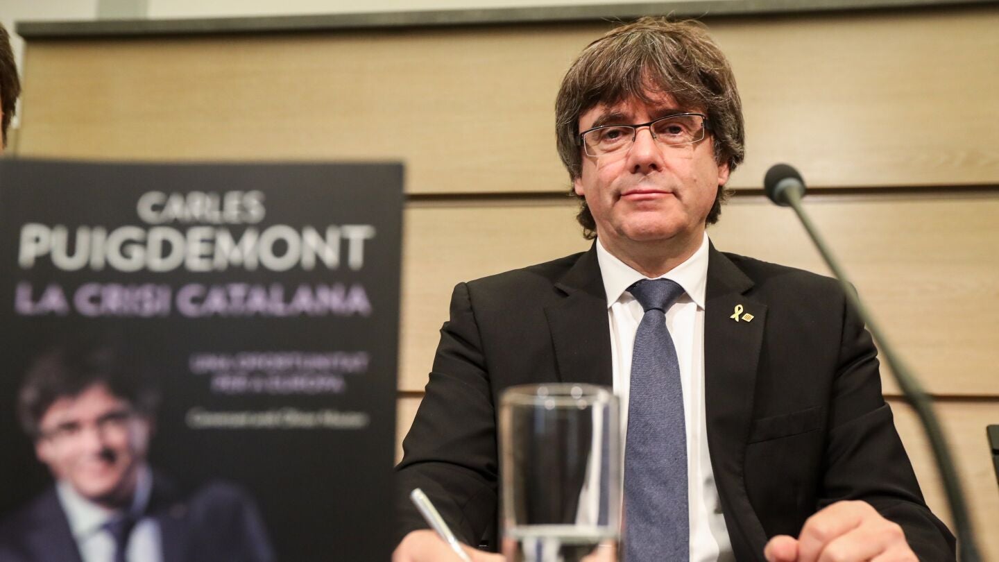 El expresidente de la Generalitat catalana Carles Puigdemont