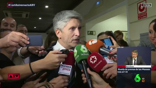 El ministro del Interior, Fernando Grande-Marlaska El ministro del Interior, Fernando Grande-Marlaska
