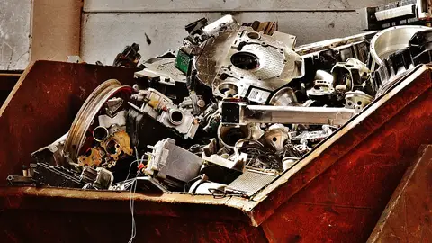 Imagen de archivo de chatarra Imagen de archivo de chatarra