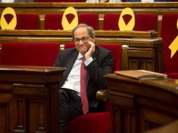 El presidente de la Generalitat, Quim Torra