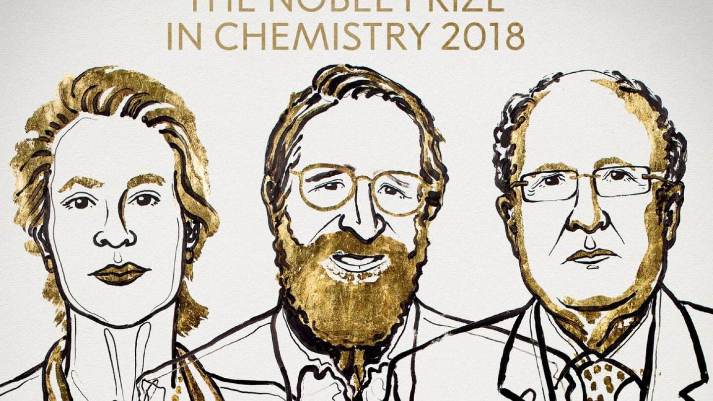 Arnold, Smith y Winter, premio Noblel de Qu&iacute;mica