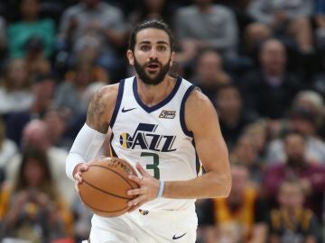 Ricky Rubio destaca frente a los Raptors de Ibaka Ricky Rubio destaca frente a los Raptors de Ibaka