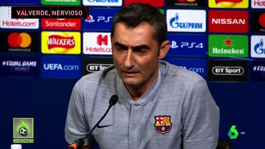 Valverde, nervioso antes de visitar Wembley: "Ya sabemos cómo es esto, siempre hay voces discordantes y cuando pierdes más" Valverde, nervioso antes de visitar Wembley: "Ya sabemos cómo es esto, siempre hay voces discordantes y cuando pierdes más"