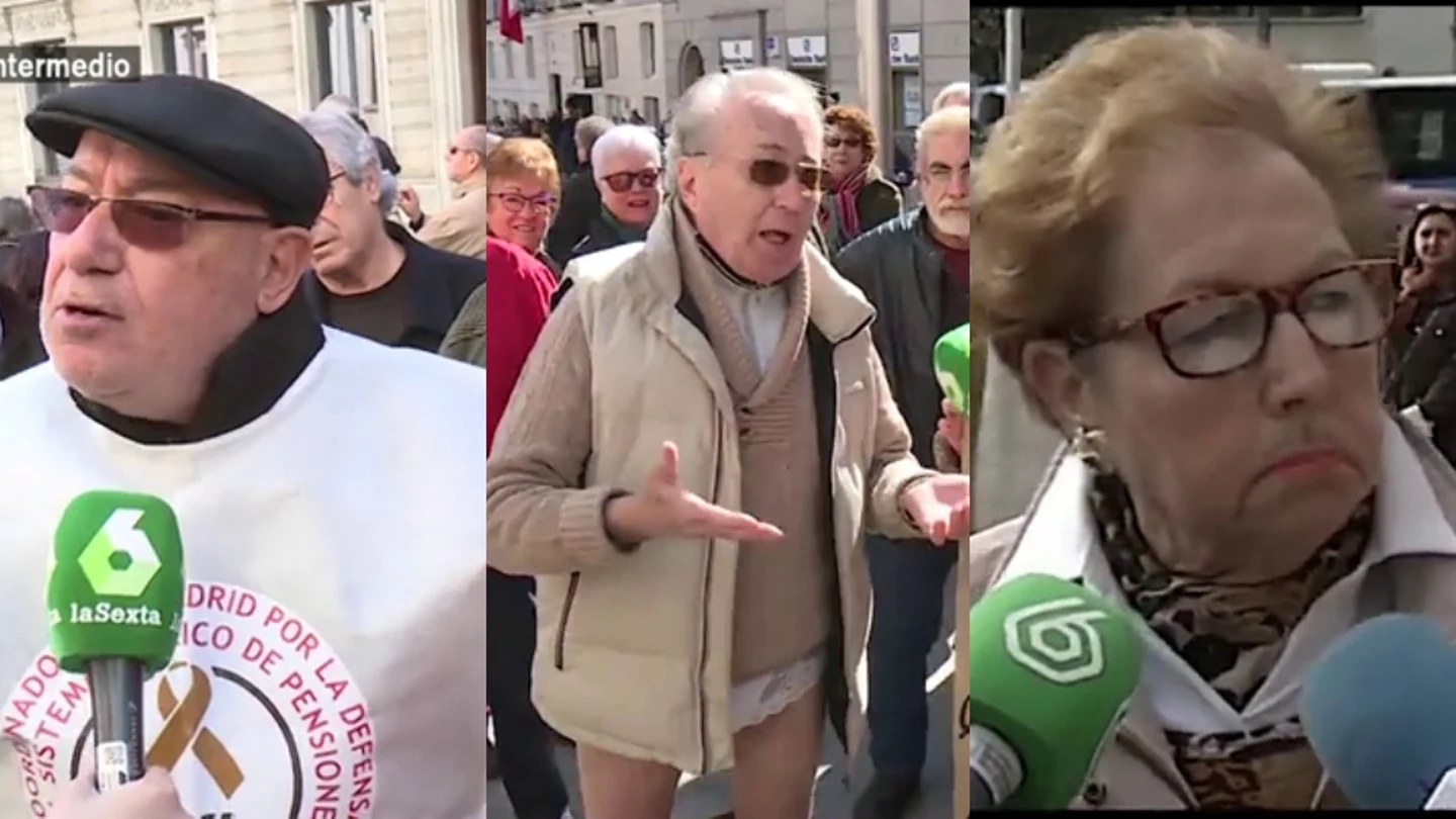 Nadie como estos viejennials para abanderar la lucha de los pensionistas Nadie como estos viejennials para abanderar la lucha de los pensionistas