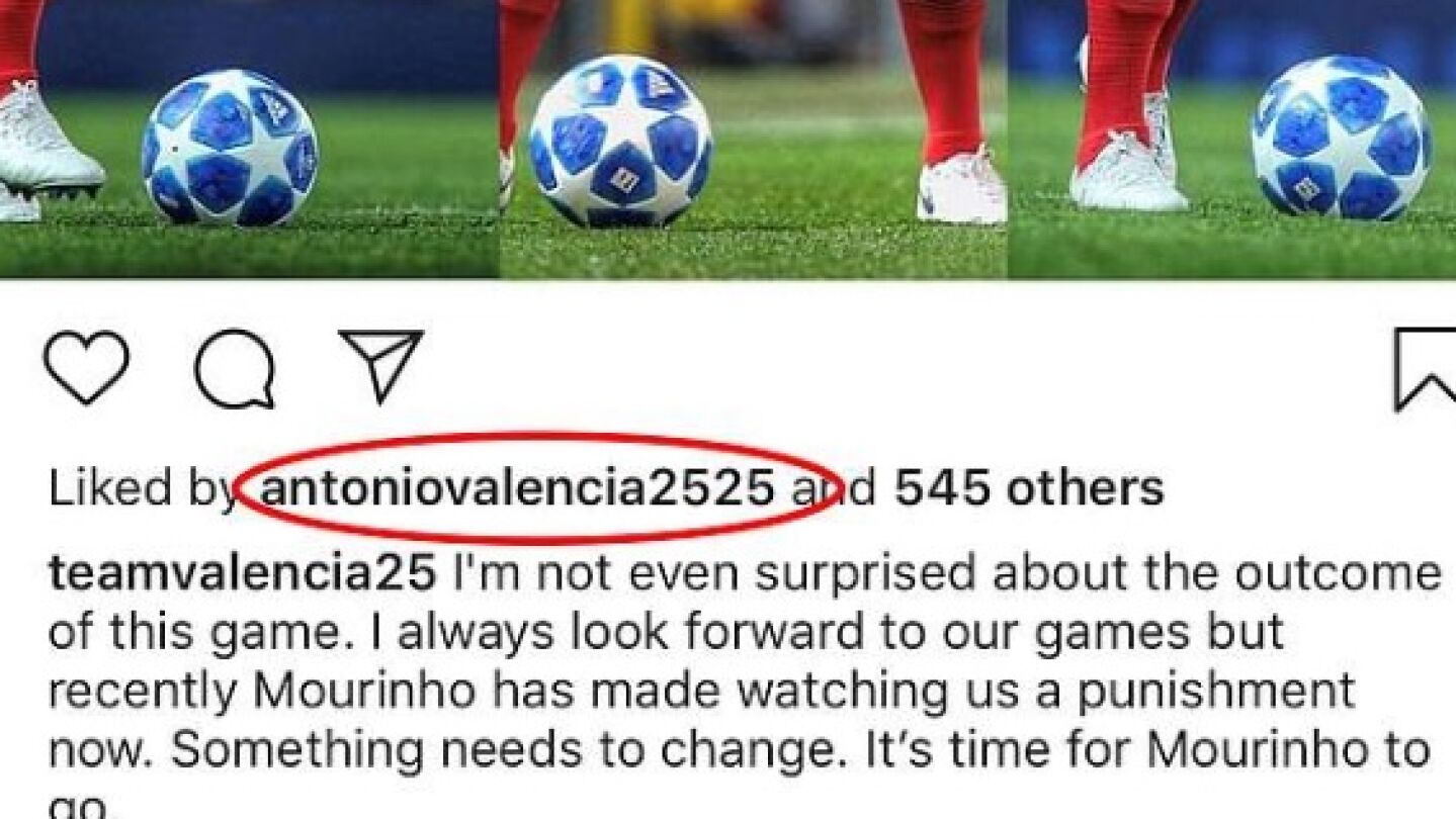 El pol&eacute;mico 'like' de Antonio Valencia