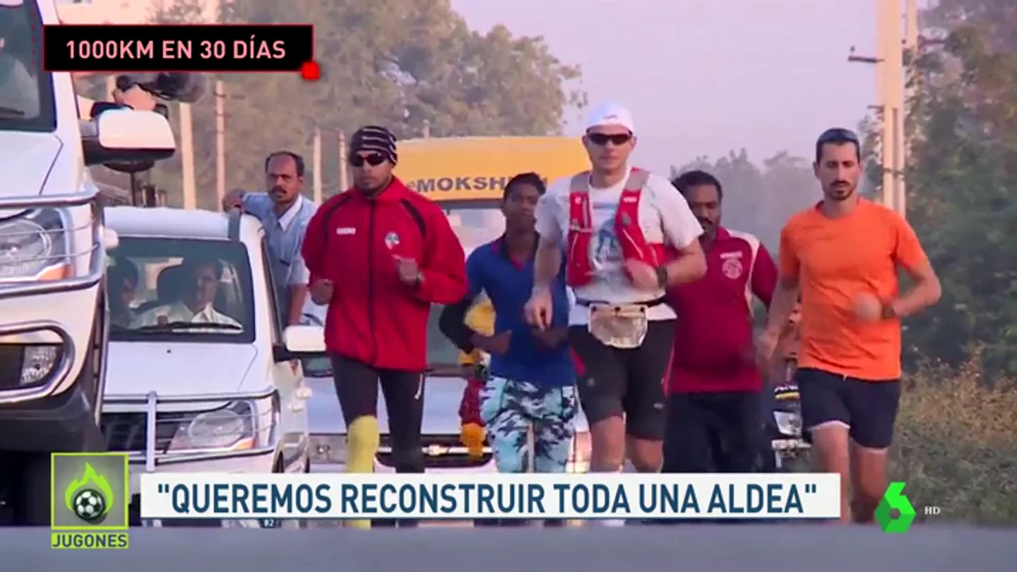 Un maratón al día durante un mes con un objetivo solidario: "Queremos reconstruir toda una aldea en La India" Un maratón al día durante un mes con un objetivo solidario: "Queremos reconstruir toda una aldea en La India"