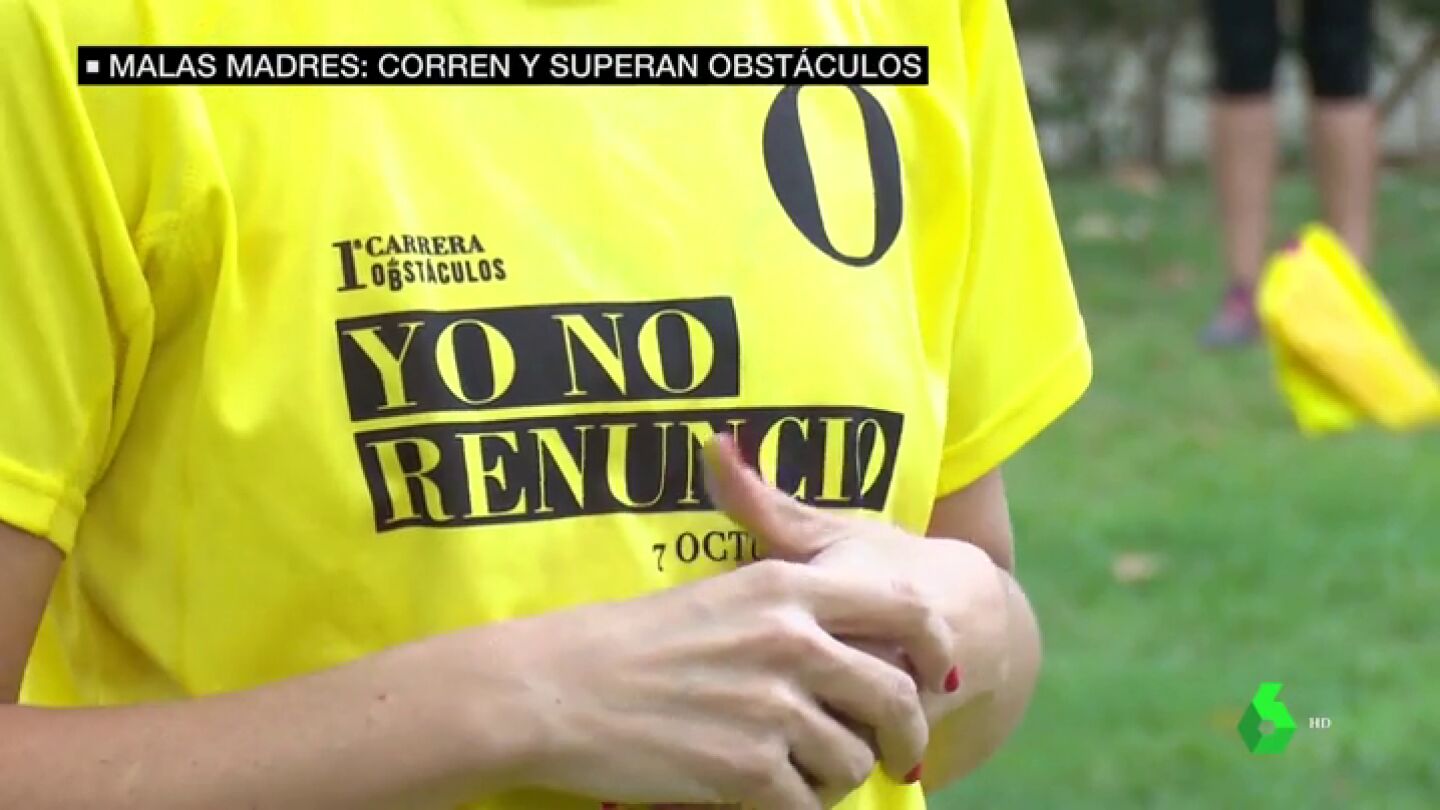 ''Yo no renuncio'': la reivindicativa carrera de obst&aacute;culos del Club de las Malasmadres por la conciliaci&oacute;n familiar