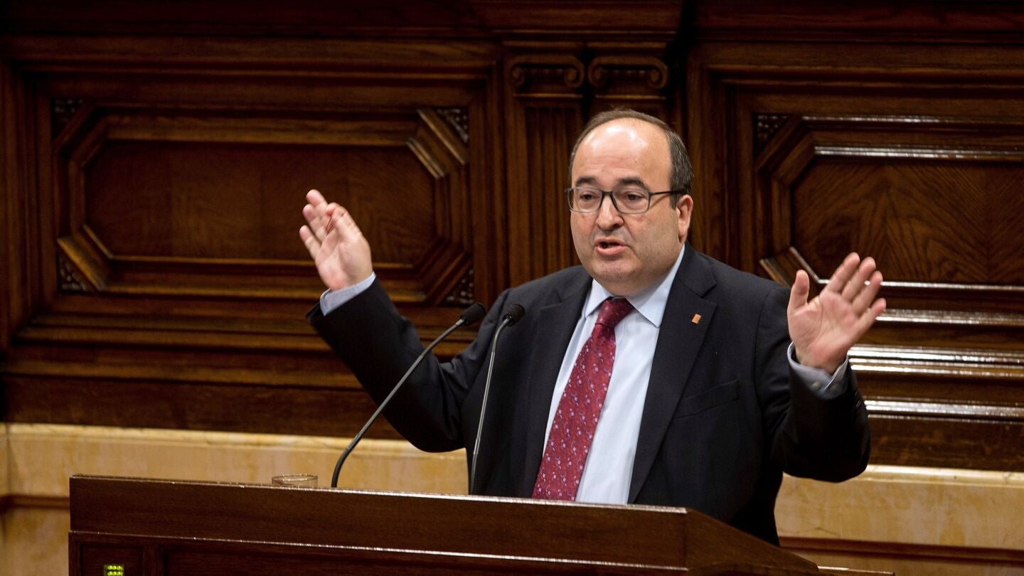 El primer secretario del PSC, Miquel Iceta
