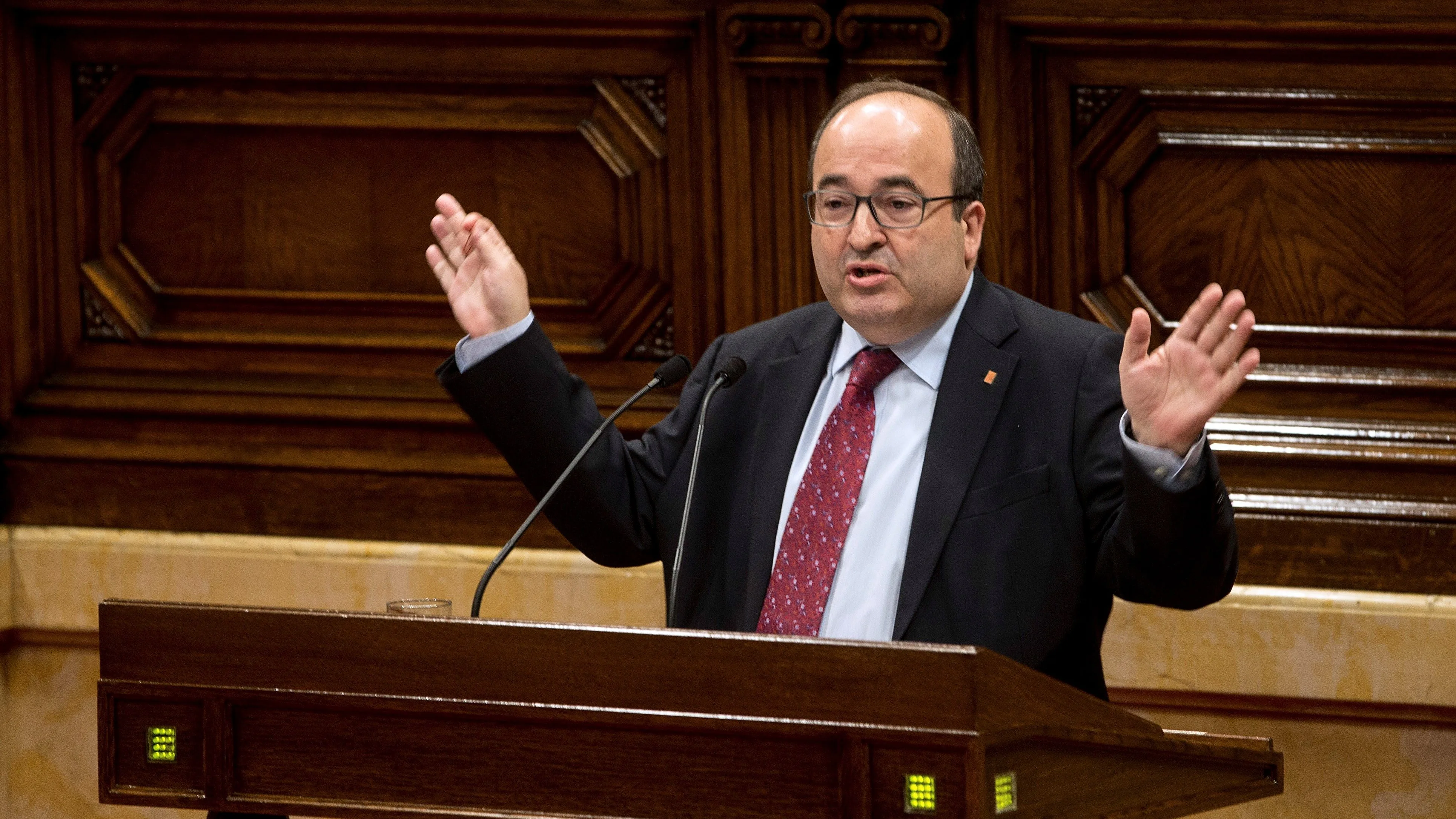 El primer secretario del PSC, Miquel Iceta