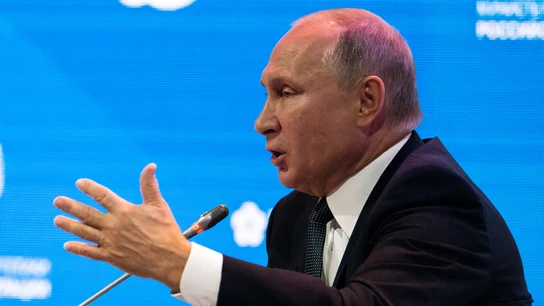 El presidente de Rusia, Vladimir Putin El presidente de Rusia, Vladimir Putin