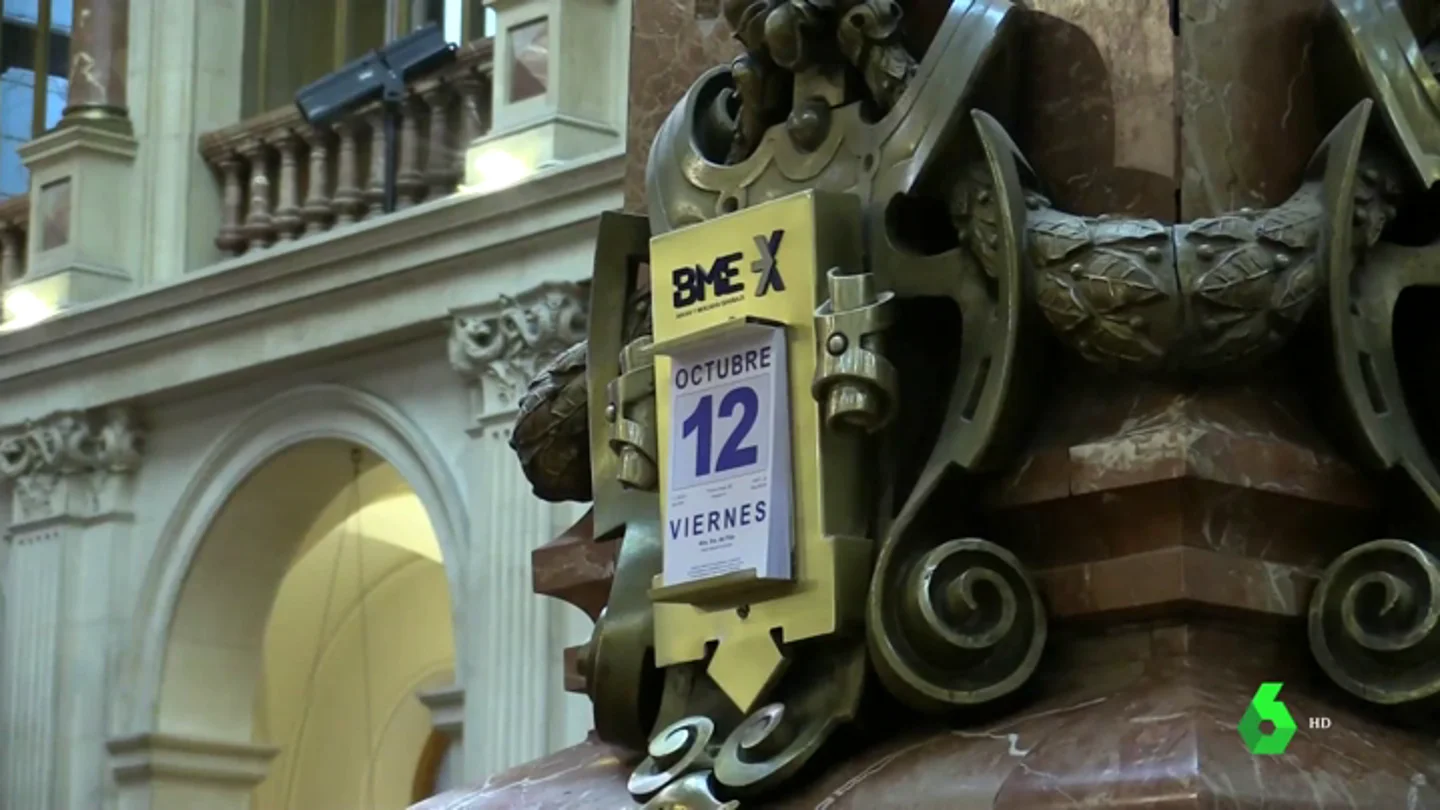 Imagen de la bolsa española Imagen de la bolsa española