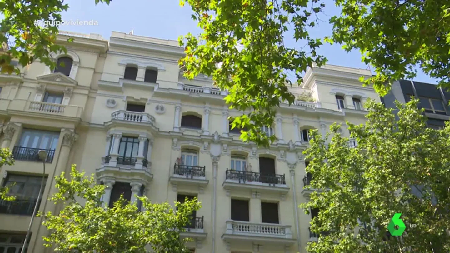 Un edificio del barrio de Salamanca Un edificio del barrio de Salamanca