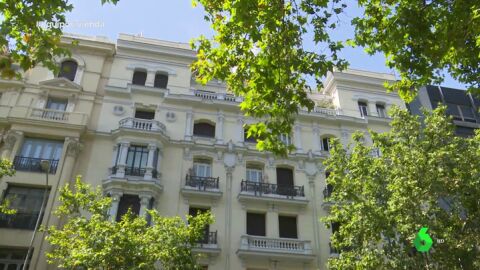 Un edificio del barrio de Salamanca