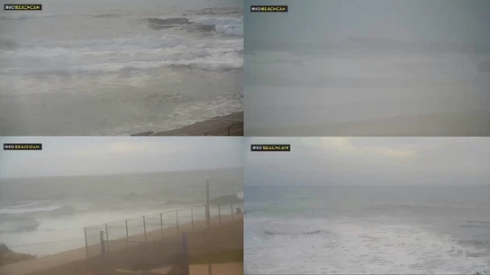 Imágenes de la retransmisión en directo del estado de las playas portuguesas Imágenes de la retransmisión en directo del estado de las playas portuguesas