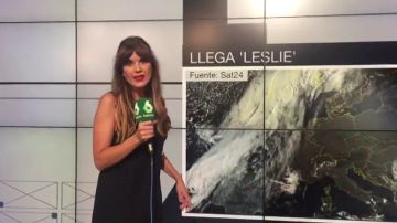 Leslie afectará al centro peninsular de madrugada y este domingo a Cataluña