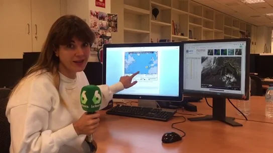 Muy pendientes del huracán Leslie: muy cerca de tocar la península ibérica Muy pendientes del huracán Leslie: muy cerca de tocar la península ibérica